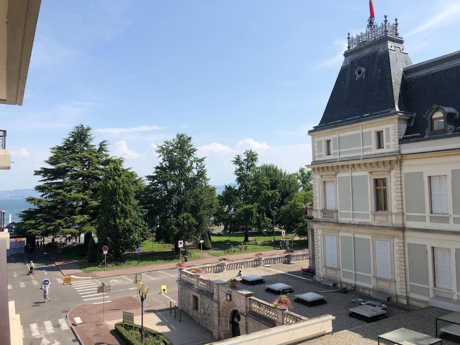 Appartement. La Coupole 2 Pieces Avec Vue Évian-les-Bains Exterior foto
